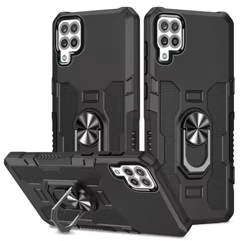 For Samsung Galaxy A12 Case F12 M12 Luxury Armor Shockproof Phone Case For Galaxy M12 F12 A 12 Car M