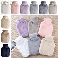 BENEKIY Thermos Bottle Removable  Proof Cold-proof Faux Fur Fleece