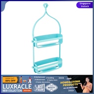 [sg stock] Umbra Flex Shower Caddy, Surf Blue,13-1/2" x 4" x 23-1/2" h