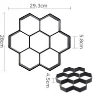 cetakan konblok paving blok semen taman hexagonal hexago gipbde 6490ez