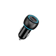 With Atmosphere Light 48W Dual-Port Car Cigarette Lighter Suitable for iPhone Car Charger Charger Fl