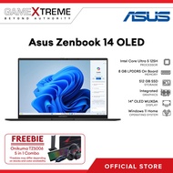 Asus Zenbook 14 OLED 14 WUXGA Touch Laptop Ultra 5 Intel Evo 8GB/ 512GB SSD Win11 Q415 - Jasper Gray