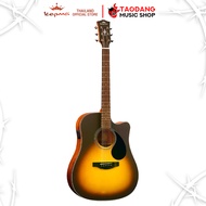 รับส่วนลดสูงสุด 100.- Kepma EDC EQ K1 Series กีต้าร์โปร่งไฟฟ้า Kepma EQ-K1 Series Electric Acoustic 