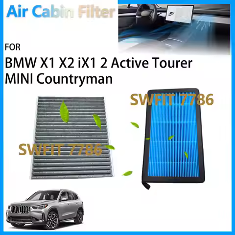 Activated Cabin Filter For BMW iX1 X1 18 i U11 U12 BMW X2 iX2 sDrive20i U10 BMW 2 Active Tourer MINI