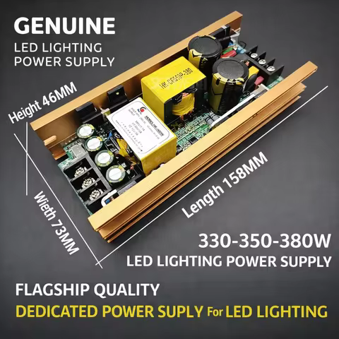 600W AC Power Supply Board Output 380V Lamp Power DC12V 28v 24v 36V 330W 350W 370W 15R 17R Beam Spot