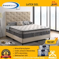 DREAMLAND Chiro Latex Gel 15" Mattress (10 years Warranty)