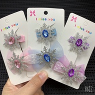 2Pcs/Set Frozen 3cm Hair Clip