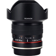 Rokinon AE14M-C 14mm f/2.8-22 Ultra Wide Angle Lens with Built-In AE Chip for Canon EF Digital SLR,B