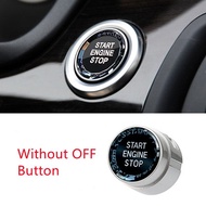 Car Styling Start Stop Engine Push Button Switch Cover Trim Fit For BMW 5 6 7 Series F01 F02 F10 F11