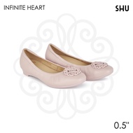 SHU SOFY SOFA 0.5" INFINITE HEART ONTONE  รองเท้าคัทชู