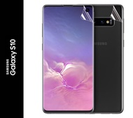 โค๊ทลด11บาท ฟิล์มกันรอย PET เต็มจอ ด้านหน้าและหลัง กาวเต็มแผ่น ซัมซุง เอส10อี / เอส10 / เอส10พลัส Soft PET Full Cover Plated Curved Front Samsung Galaxy S10e / S10 / S10+