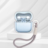 Case for Huawei FreeClip 2, TPU Transparent Earbuds Case Cover for FreeClip2