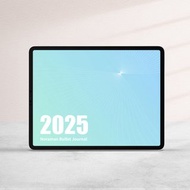 數位 2025週計畫電子手帳-Goodnotes/ipad模板(微風Breeze)