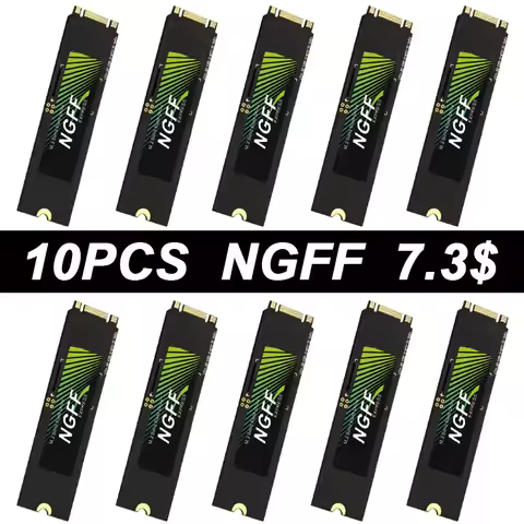 M.2 NGFF SSD 10PCS/Lot 128GB 256GB 512GB 1TB 2280 ngff SATA III for Laptop Bulk Discount OEM Stock R