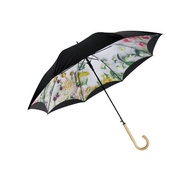 Maruno日本小清新雙層晴雨兩用傘防曬防紫外線太陽傘女神長柄傘