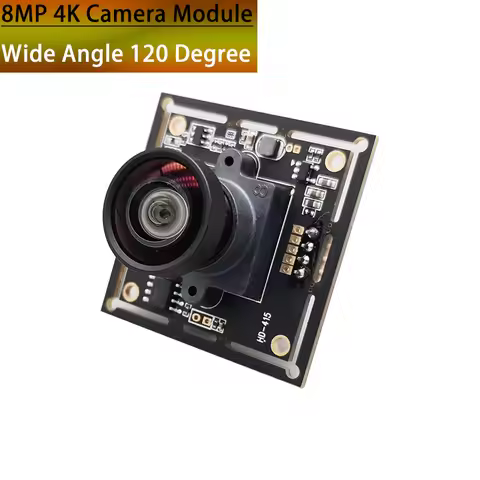 Industrial 8MP 4K USB Camera Module IMX415 Sensor Wide Angle 120Degree USB2.0 OTG UVC Plug and Play 
