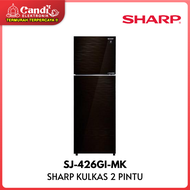 SHARP Kulkas 2 Pintu 315 Liter J-Tech Inverter   SJ-426GI-MK