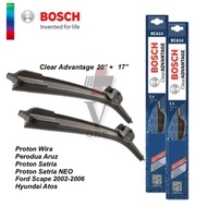 Bosch Proton Wira/Aruz/Satria/Satria NEO/Ford Escape 2002-2006/Hyundai Atos/20"+17" Clear Advantage Wiper Blade(BCA2017)