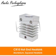 CR10 3D Printer Aluminum Heatsink Radiator Squared Silver