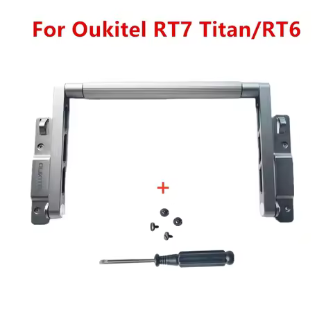 New Original For Oukitel RT7 Titan /RT6 RT8 RT2 RT9 Tablet PC Holder Metal Back Stander Portable Sup