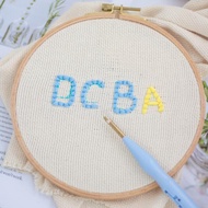 [lzdjlmy3c7] Cotton Classic Reserve Aida Cloth for Rug Hooking Punch Needling 20x55''