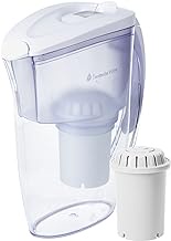 Invigorated Water Ph Refresh Alkaline Water Pitcher With Long-Life Filter Alkaline Water Filter Water Filtration System High Ph Alkaline Water Dispenser, 84Oz, 2.5L