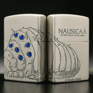 ZJP0032 Nausicaä of the Valley of the Wind - Blue Eyes Ohmu Hayao Miyazaki ซิปโป้ลิขสิทธิ์แท้จากStud