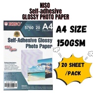 NISO/ASTAR A4 Glossy Photo Paper Waterproof or Non-Waterproof 110GSM/135GSM/150GSM/180GSM/210GSM/230