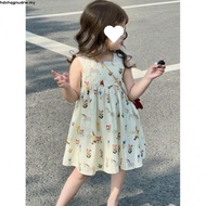 ((724) Fei 2025 Spring Summer Perfume Nana 72451 Full Print Beauty Sling Dress 90-140