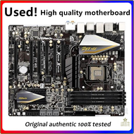 [Op056] Voor Asrock Z77 Ws คอมพิวเตอร์ Moederbord Lga 1155 DDR3ผู้มีสิทธิเลือกตั้ง Z77 Z77M ต้นฉบับเ