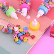 (12 Pieces Per Dozen) No.989 Eraser Milk Bottle Plastic Toys Bottles Stationery Dozen Of Products (1