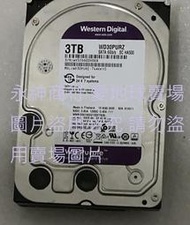 二手WD 紫標3TB 3.5吋監控WD30PURZ   (測試無壞軌但顯示801GB歡迎自取個人保固七天歡迎自取