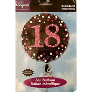 18th Happy Birthday Foil Balloon