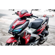 [D4B-Genuine standard stamp] AIR BLADE 2016 SPIN OLSBERGS MESI car boss sticker