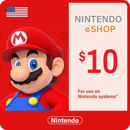 【Nintendo USA】NINTENDO Card eshop $10/$20
