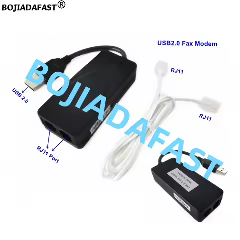 USB 2.0 Connector Fax Modem With 2 * RJ11 Port Caller ID In Stock