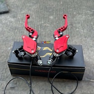 ปั้มบนคู่ ปั้ม+ปั้ม🇹🇭มีหูกระจก ปั้มคู่ตู้ปลาซ้ายขวา ใส่XMAX รถไฟฟ้า PCX FORZA NMAX  20A ปรับระยะมือเ