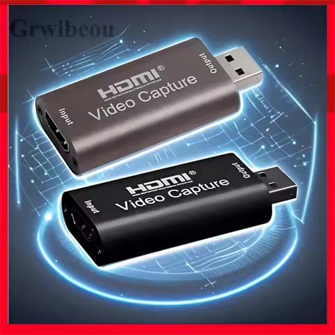 4K USB 3.0 HDMI Video Capture Card 1080P Game Grabber for PS4/PC/DVD/Camera USB 2.0 Live Streaming R