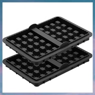 [hotkeystore.] For  AF400 AF451 SL400 AF500 and Other Air Fryers Compatible 2Pcs Silicone Waffle Mol