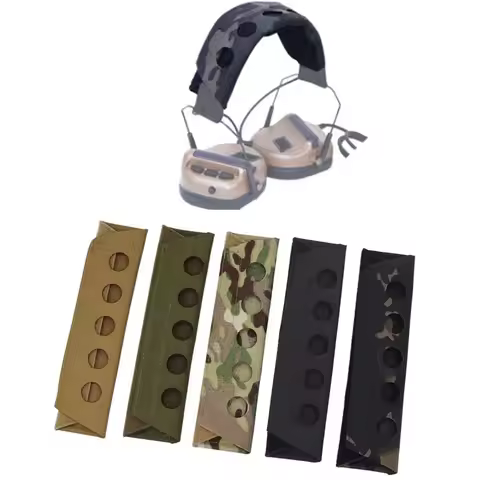 New Tactical Headset Cover Modular Tactical Call Headband Earmuff Headphone Stand Protection Cover H