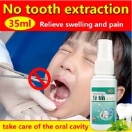 100% effective Toothache Spray 35ml Pain Relief Plant Extracts Hormone Free Toothache pain relief
