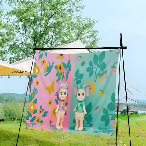 S-sonny Angel Cute Cartoon Large Size Shop Art Promotion Advertising Booth Flag Hanging Banners