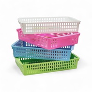 (Pack Of 2) A4 Document Basket Tray Multi-Purpose Storage Life-pro Brand