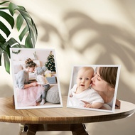 White PVC Photo Frame 11x14 inches Slim Border Picture Frame 1pc Wall & Table Decor