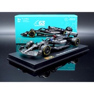 [MASH] Bburago Delicate Edition 1/43 Mercedes-AMG F1 W14 E 63 F1 2023