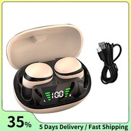 Mini  Sleep Earbuds Bluetooth 5.3 HiFi Stereo Earphones Low Latency Wireless Earbuds with Mic for Wo
