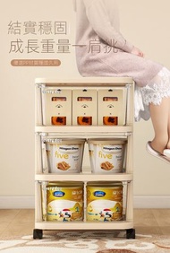 RL DEPARTMENT STORE - 抽屜式收納箱 大容量寶寶衣服收納櫃 零食繪本置物架（帶滑輪）
