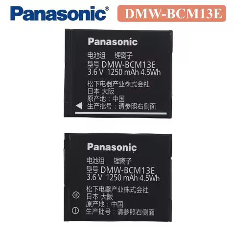 Original Panasonic Battery DMW-BCM13E DMW-BCM13 DMW BCM13 Battery for Panasonic ZS40 TZ60 ZS45 DMC-T