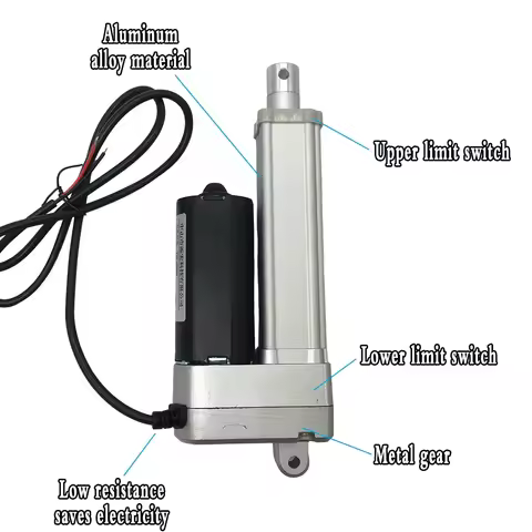 Linear Actuator 12V 24V High Thrust 2500N 2200N 1800N 1200N 500N Linear Actuator Motor 50-800mm Stro