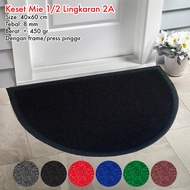 DOORMAT mie 1/ 2 CIRCLES 2A 40X60